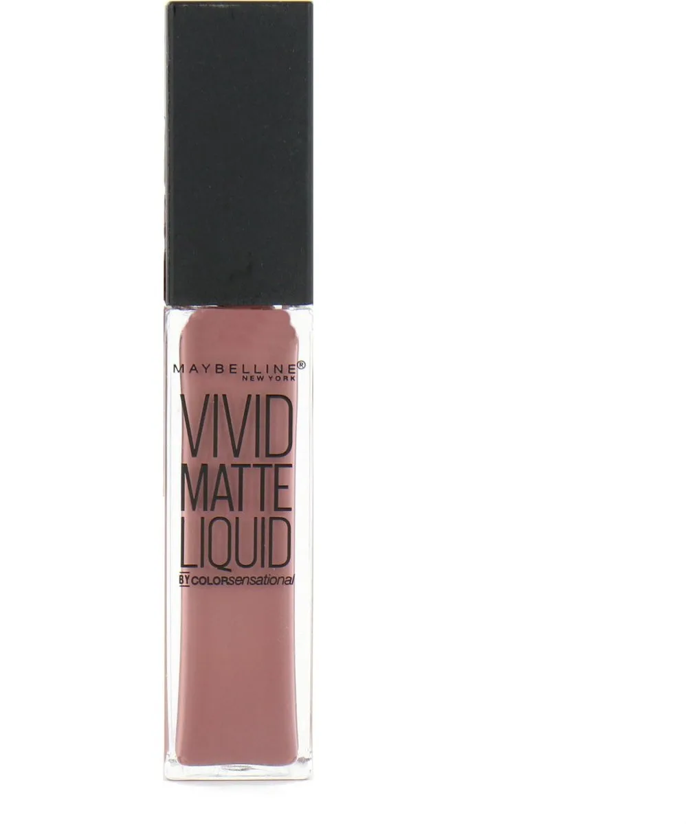 Color Sensational Vivid Matte Liquid Lippenstift - 2 Grey Envy von Maybelline in Lichtroze – Produktfoto