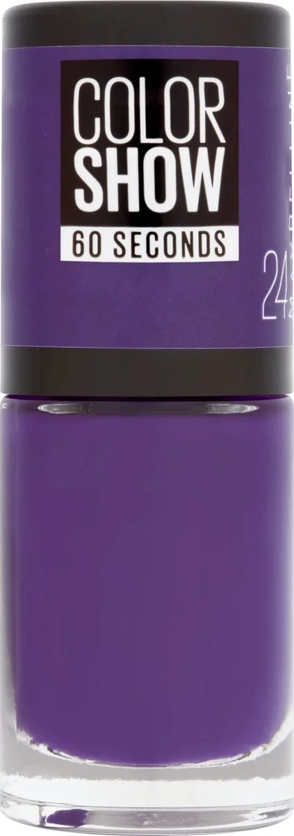 Color Show nagellak 7ml #24 Very by Maybelline in Purple – product photo