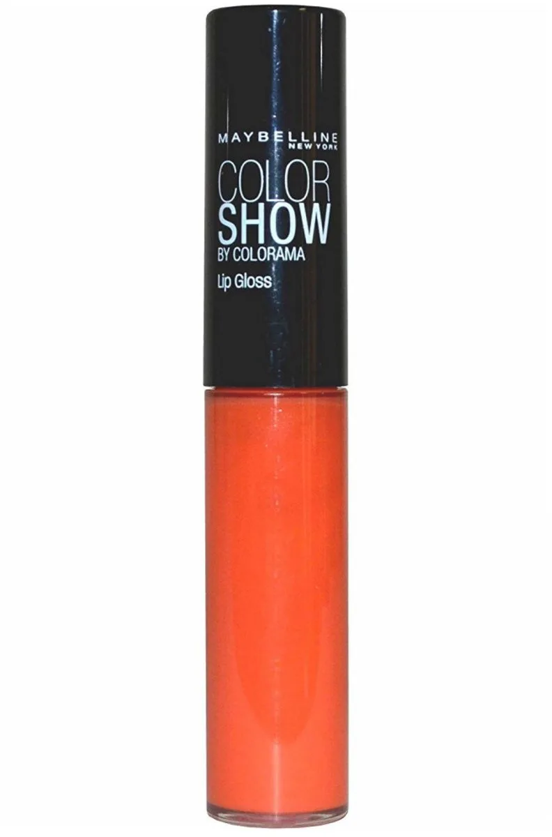 Colorshow Gloss - 165 Barely There - Roze - Lipgloss by Maybelline in 385 Tropic Tangerin – product photo