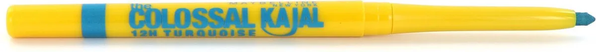 Colossal Kajal Eyeliner - 12H by Maybelline in Turquoise – product photo