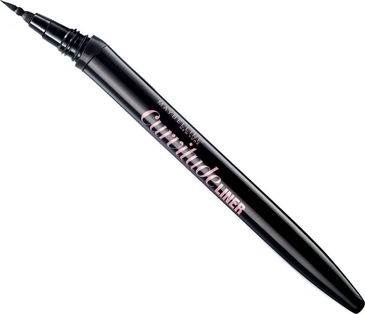 Curvitude Eyeliner - 01 Black de Maybelline en Noir – photo du produit