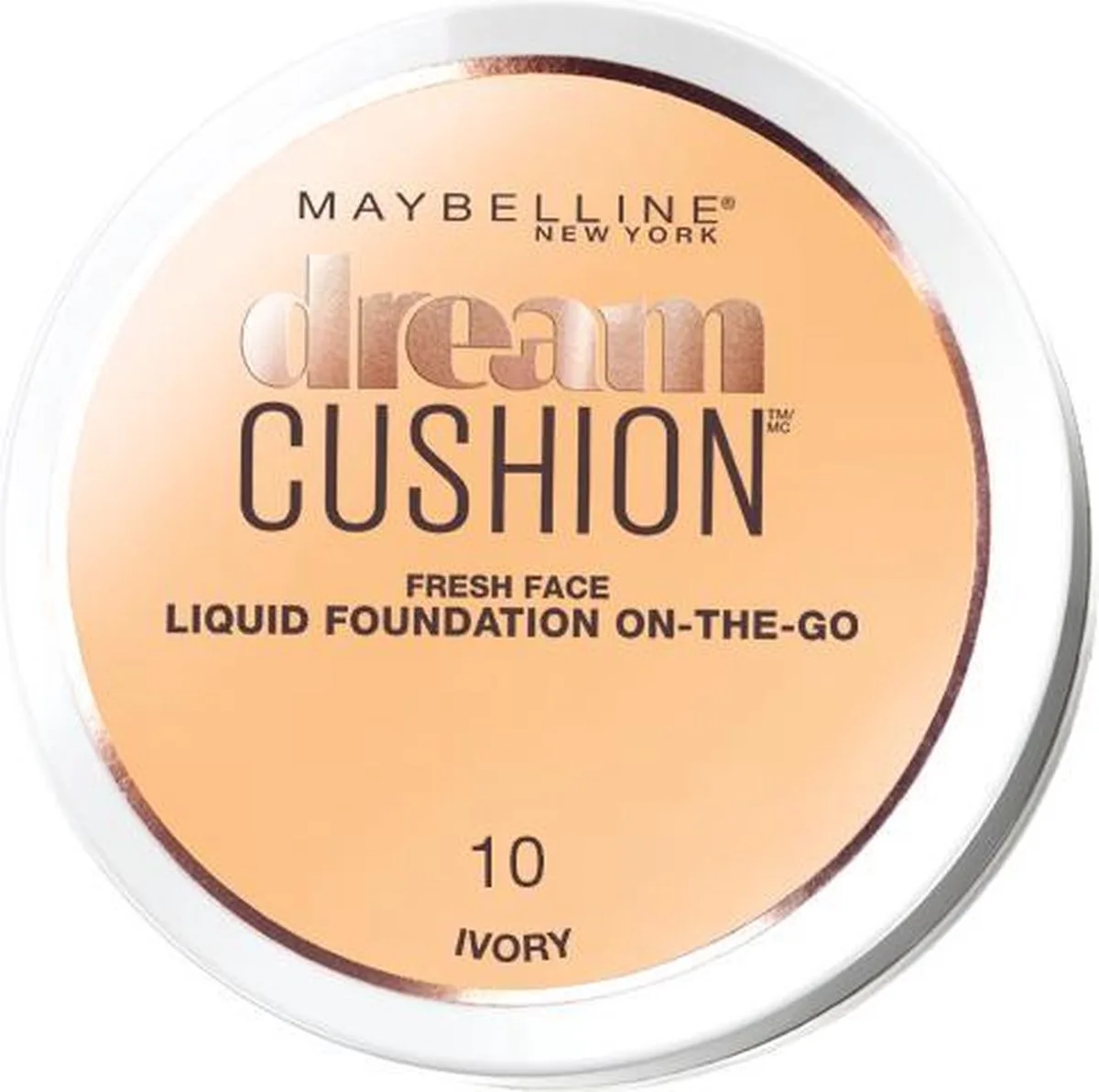 Dream Cushion Foundation - 10 Ivory - Foundation by Maybelline in 10 Ivory – product photo