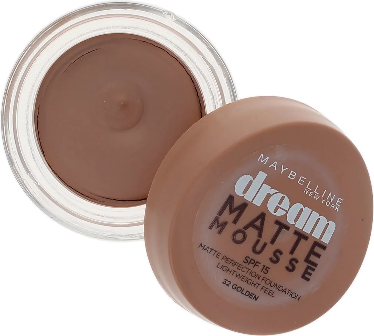 Dream Matte Mousse - 32 Golden - Foundation van Maybelline in Beige – productfoto