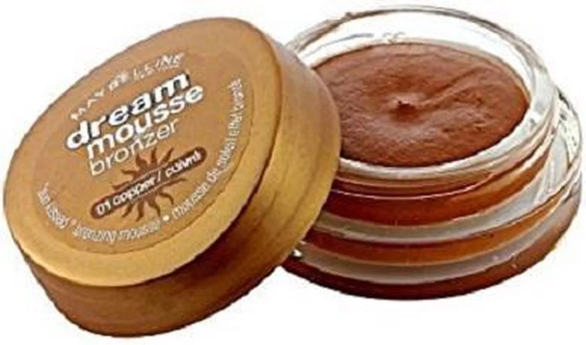 Dream Mousse Bronzer - 01 Copper van Maybelline in Brons – productfoto