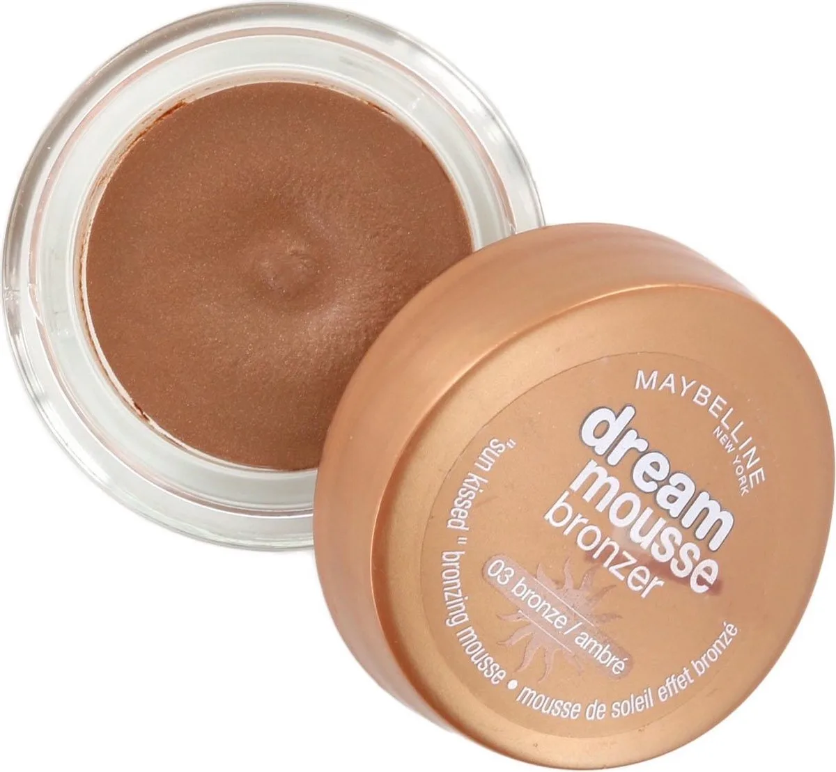 Dream Mousse Bronzer - 03 Bronze från Maybelline i Brun – produktbild
