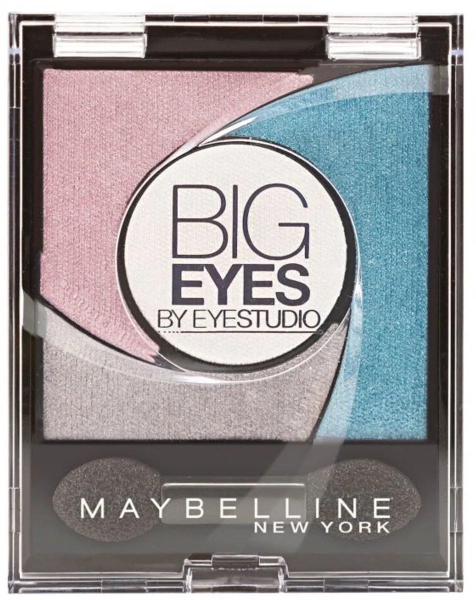 Eye Studio Big Eyes 03 Luminous oogschaduw Mat, Shimmer by Maybelline in Turquoise – product photo