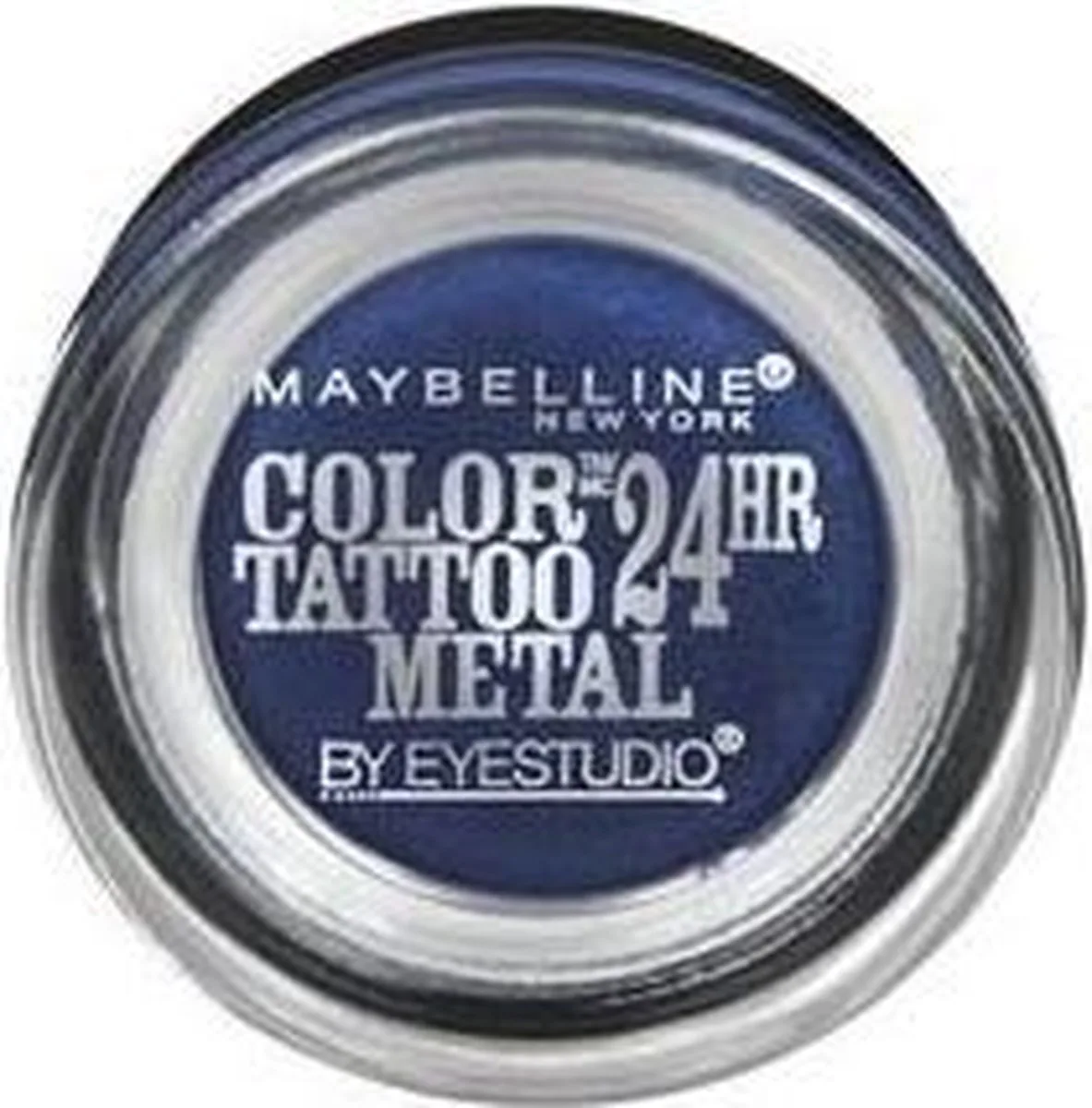 Eyestudio Color Tattoo Oogschaduw - 75 Electric Blue von Maybelline in Blau – Produktfoto