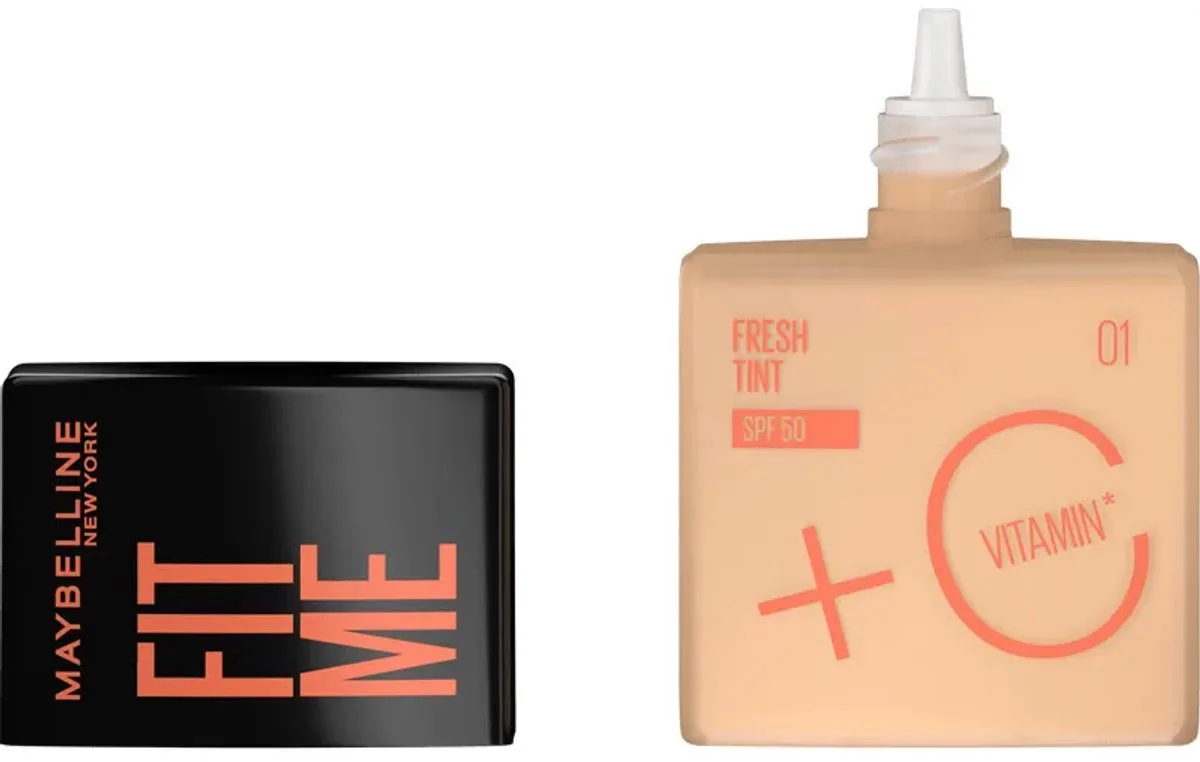 Fit Me Fresh Tint Foundation - 01 van Maybelline in 01 – productfoto
