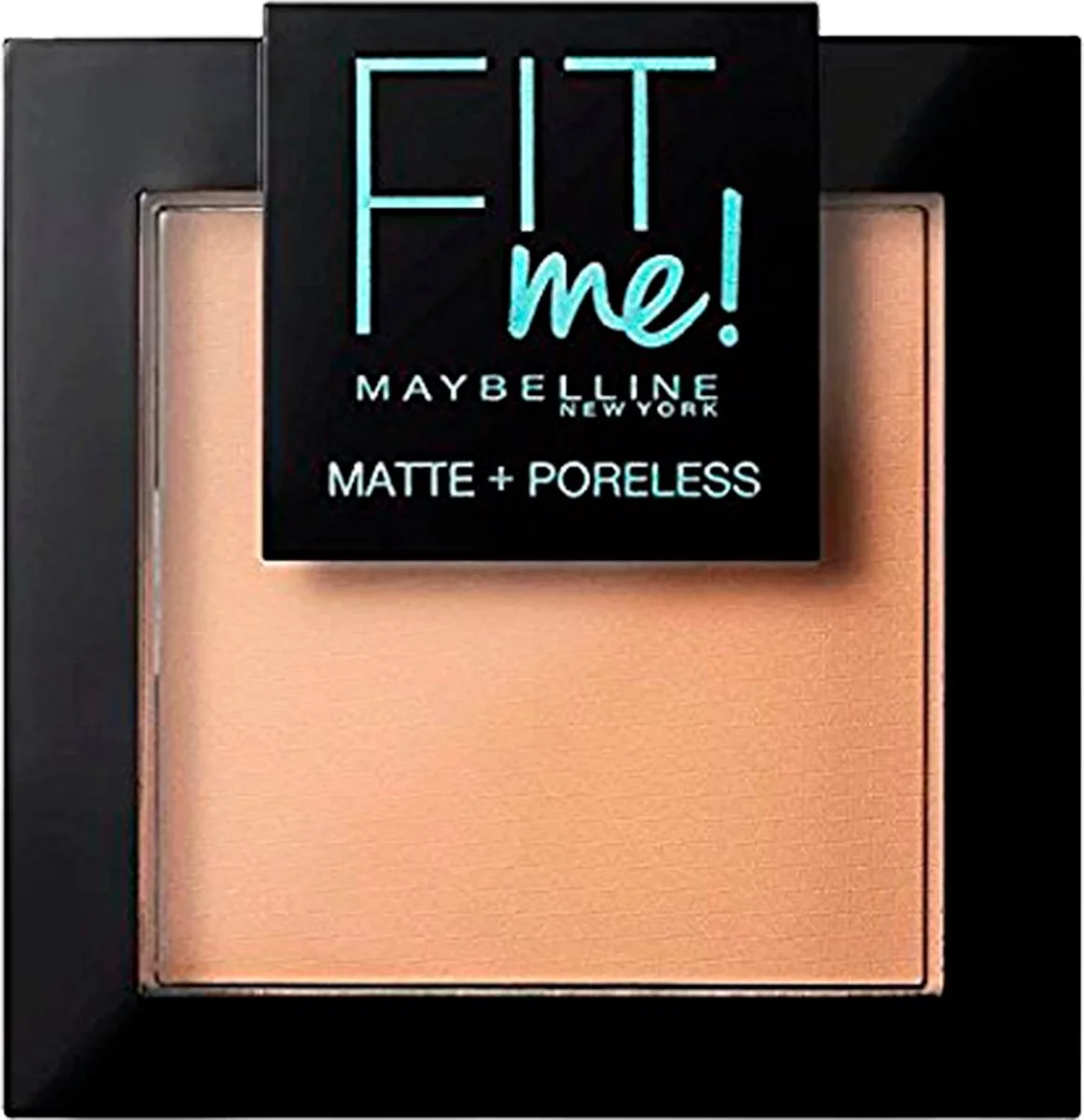 Fit Me Matte + Poreless Powder - 220 Natural - Matterend Poeder welke Poriën Zichtbaar Verkleind - 9 gr. de Maybelline en 220 Natural Beige – photo du produit