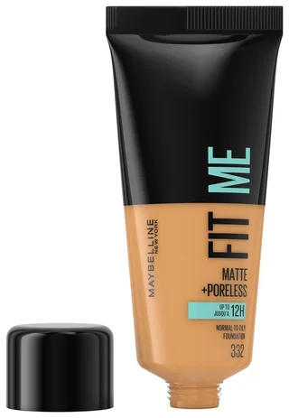 Foundation FIT ME! MATTE + PORELESS MAKE-UP, für einen natürlich mattierten Teint, leichte bis mittlere Deckkraft by Maybelline in Brown – product photo 2 of 3