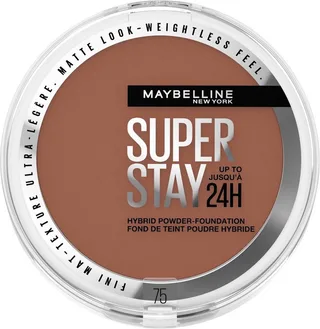 Foundation SUPER STAY HYBRID POWDER-FOUNDATION, mattes Finish mit Airbrush Effekt, dank leichter Pigmente von Maybelline in Beige – Produktfoto 1 von 5