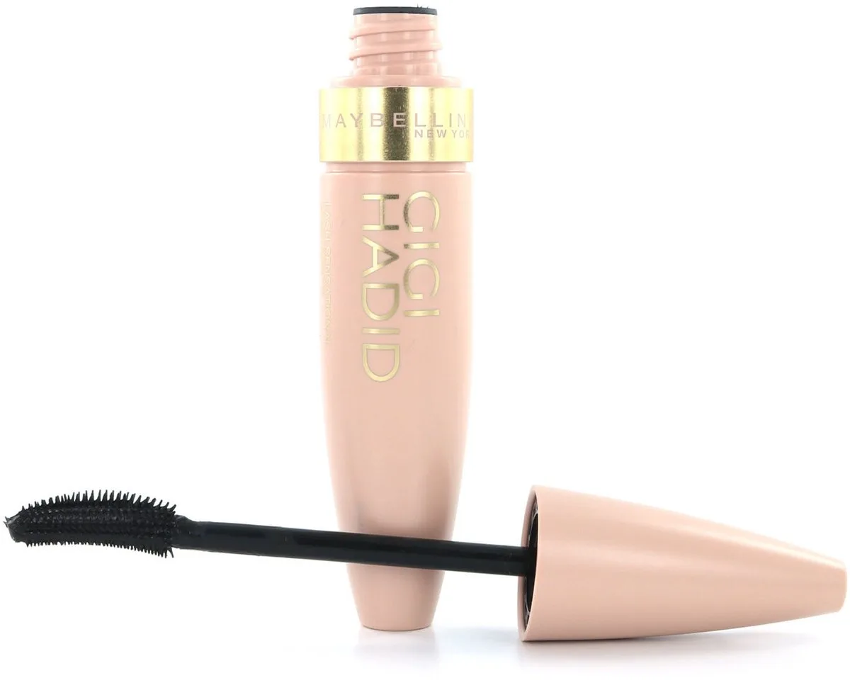 Gigi Hadid Lash Sensational Mascara - Black van Maybelline in Zwart – productfoto