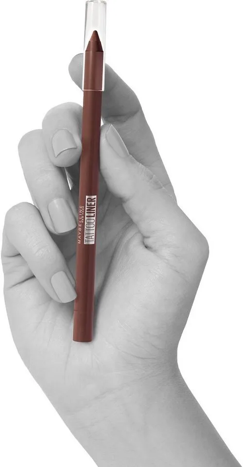 Kajal TATTOO LINER GEL PENCIL, mit wasserfester Formel de Maybelline en Marron – photo du produit 3 sur 3