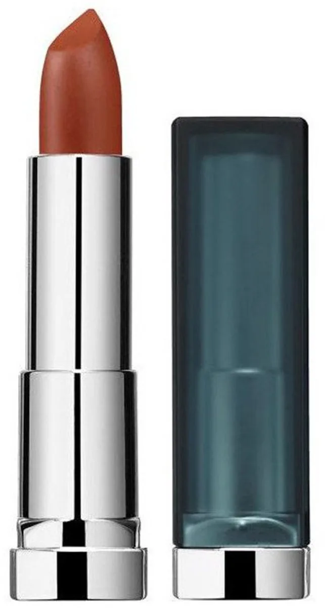 Kleur Sensationele Creamy Mattes Matte Lipstick - 986 Melted Chocolate de Maybelline en 986 Melted Chocolate – photo du produit