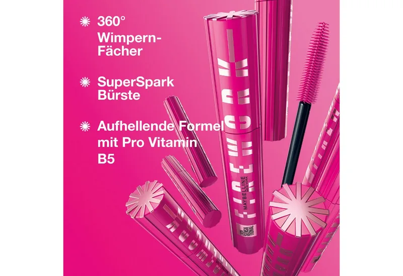 Lash Sensational Firework Mascara von Maybelline in Schwarz, 10 ml – Produktfoto 3 von 5