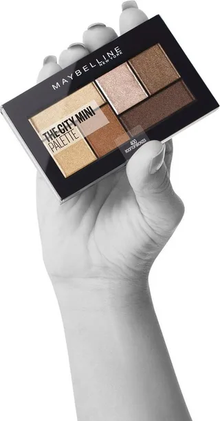 Lidschatten-Palette THE CITY MINI, mit verschiedenen Nuancen von Maybelline in Braun – Produktfoto 5 von 5