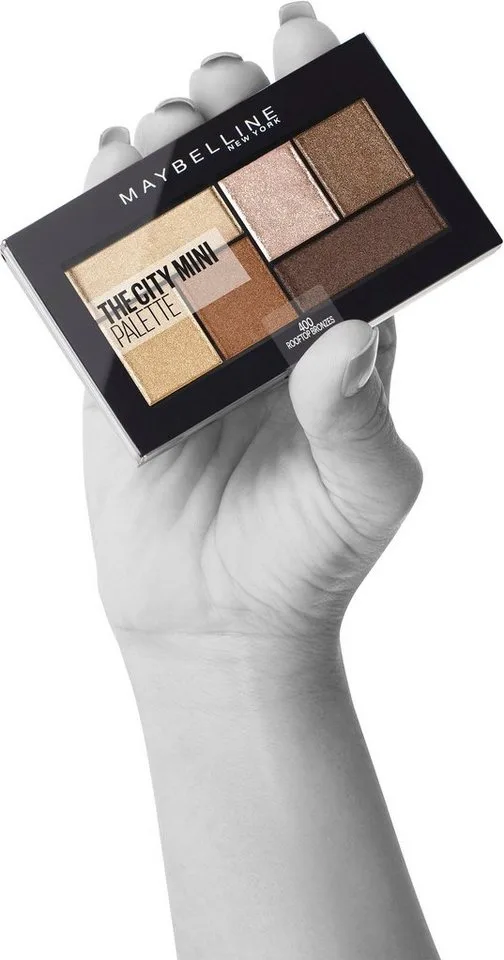 Lidschatten-Palette THE CITY MINI, mit verschiedenen Nuancen von Maybelline in Braun – Produktfoto 5 von 5