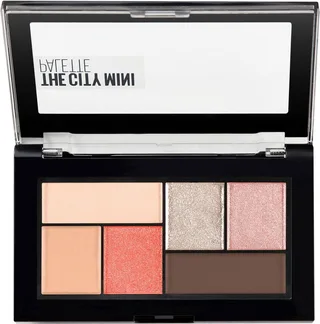 Lidschatten-Palette THE CITY MINI, mit verschiedenen Nuancen de Maybelline en Marron – photo du produit 2 sur 5