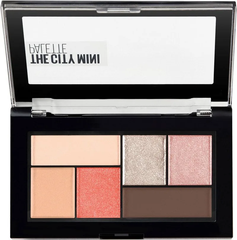 Lidschatten-Palette THE CITY MINI, mit verschiedenen Nuancen de Maybelline en Marron – photo du produit 2 sur 5