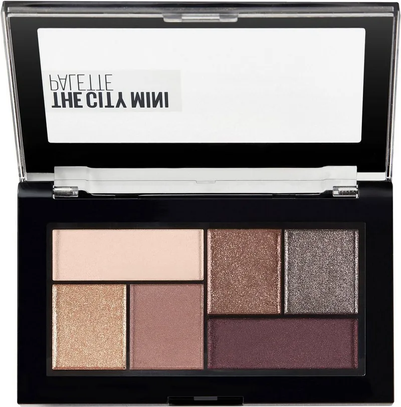 Lidschatten-Palette THE CITY MINI, mit verschiedenen Nuancen von Maybelline in Braun – Produktfoto 2 von 5