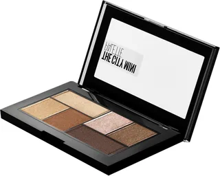 Lidschatten-Palette THE CITY MINI, mit verschiedenen Nuancen von Maybelline in Braun – Produktfoto 4 von 5