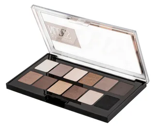 Lidschatten-Palette THE NUDES, mit warmen Erdtönen fra Maybelline i Flerfarvet – produktbillede 2 af 4