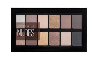 Lidschatten-Palette THE NUDES, mit warmen Erdtönen fra Maybelline i Flerfarvet – produktbillede 3 af 4
