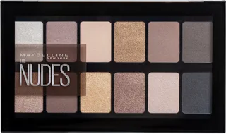 Lidschatten-Palette THE NUDES, mit warmen Erdtönen fra Maybelline i Flerfarvet – produktbillede 1 af 4