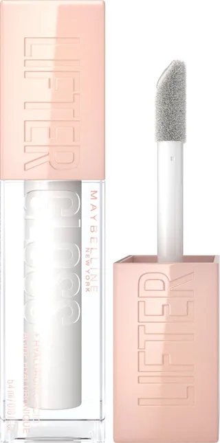 Lifter Gloss Lipgloss - 1 Pearl - Glanzende Lipgloss - Lippen met een glossy, vollere look - 5,4ml van Maybelline in Transparant – productfoto 1 van 2