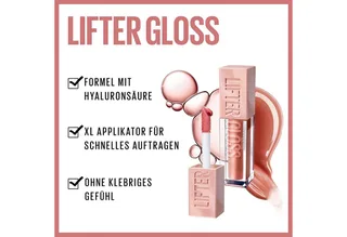 Lifter Gloss Lipgloss de Maybelline en Crème, 5.4 ml – photo du produit 4 sur 4