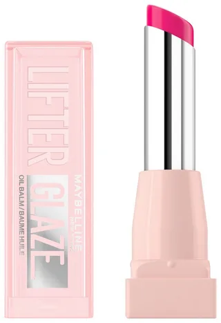 Lippenbalsam LIFTER GLAZE OIL BALM, mit pflegendem Kirschextrakt und Hyaluronsäure von Maybelline in Rosa – Produktfoto 1 von 4