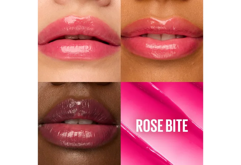 Lippenbalsam LIFTER GLAZE OIL BALM, mit pflegendem Kirschextrakt und Hyaluronsäure von Maybelline in Rosa – Produktfoto 4 von 4
