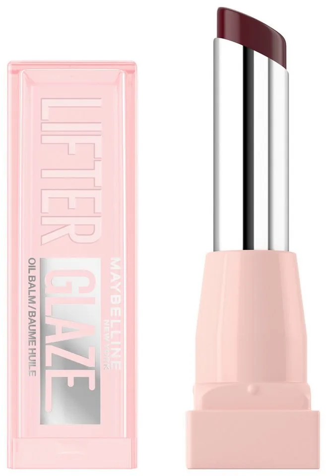 Lippenbalsam LIFTER GLAZE OIL BALM, mit pflegendem Kirschextrakt und Hyaluronsäure fra Maybelline i Beige – produktbillede 1 af 3