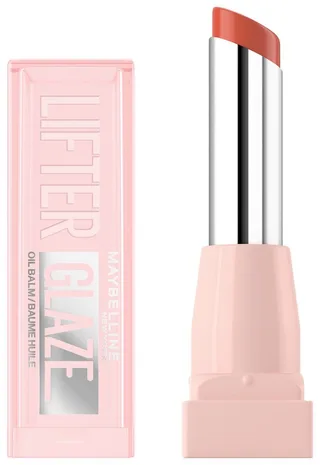 Lippenbalsam LIFTER GLAZE OIL BALM, mit pflegendem Kirschextrakt und Hyaluronsäure von Maybelline in Beige – Produktfoto 1 von 3