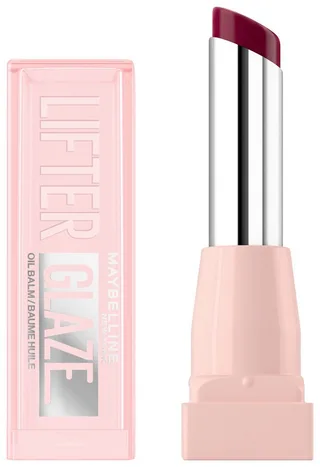 Lippenbalsam LIFTER GLAZE OIL BALM, mit pflegendem Kirschextrakt und Hyaluronsäure fra Maybelline i Lilla – produktbillede 1 af 4