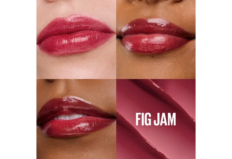 Lippenbalsam LIFTER GLAZE OIL BALM, mit pflegendem Kirschextrakt und Hyaluronsäure von Maybelline in Rot – Produktfoto 2 von 2