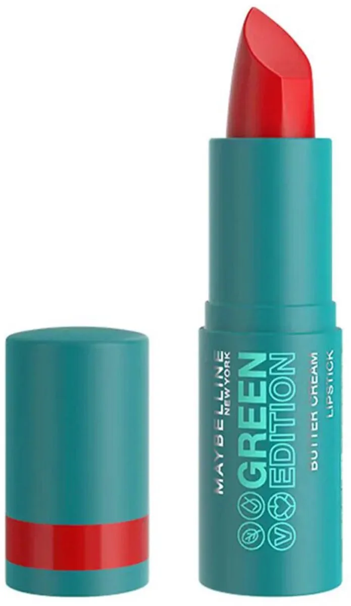 Lippenstift Maybelline Green Edition Nº 005 Rainforest 10 g fra Maybelline i 05 Rainfores – produktbillede