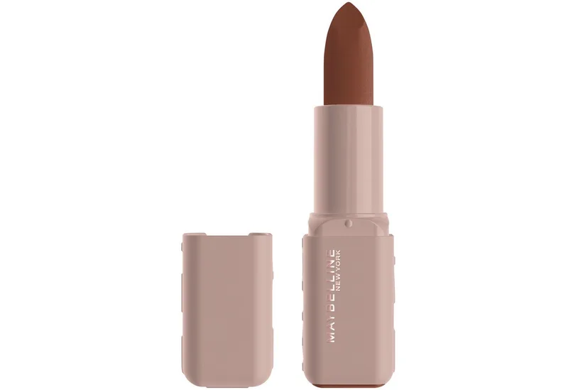 Lippenstift SERUM LIPPSTICK, glattes, mattes Finish für strahlende Lippen fra Maybelline i Brun – produktbillede 1 af 3
