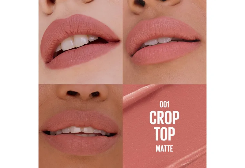 Lippenstift SERUM LIPPSTICK, glattes, mattes Finish für strahlende Lippen fra Maybelline i Beige – produktbillede 3 af 3
