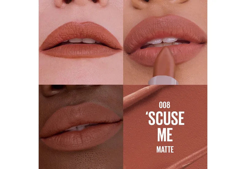 Lippenstift SERUM LIPPSTICK, glattes, mattes Finish für strahlende Lippen de Maybelline en Marron – photo du produit 3 sur 3