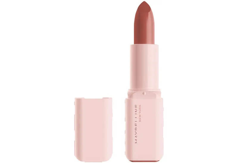 Lippenstift SERUM LIPSTICK SATIN, 8 Stunden lang feuchtigkeitsspendend und aufpolsternd de Maybelline en Beige – photo du produit 1 sur 3