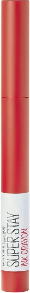 Lippenstift SUPER STAY INK CRAYON, matter Lippenstift in klassisch origineller Stiftform fra Maybelline i Orange – produktbillede 4 af 5