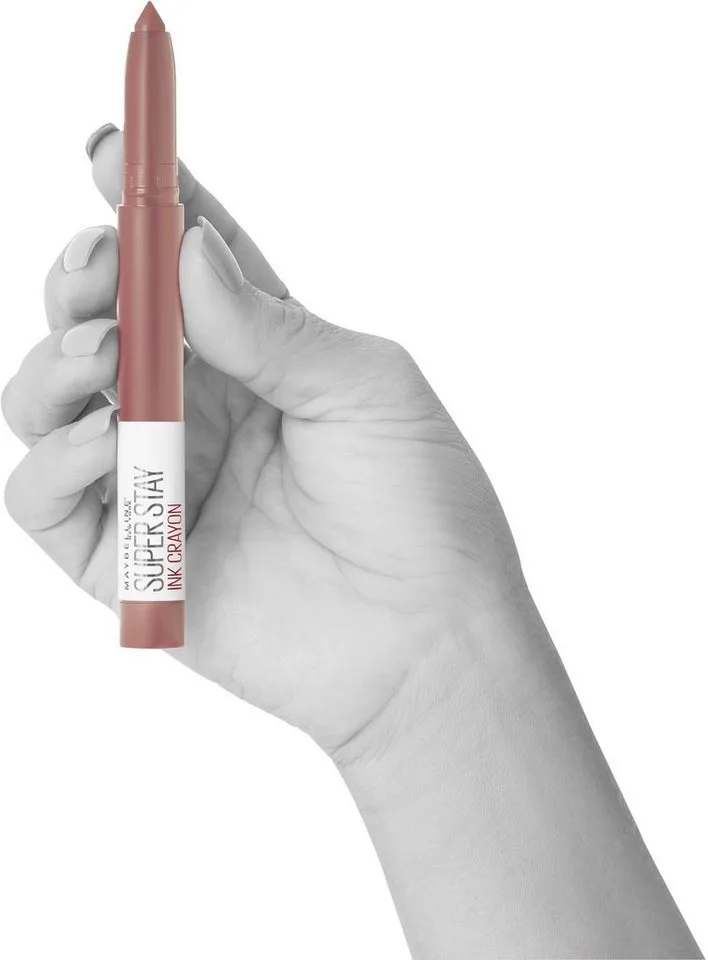 Lippenstift SUPER STAY INK CRAYON, matter Lippenstift in klassisch origineller Stiftform de Maybelline en Marron – photo du produit 2 sur 5