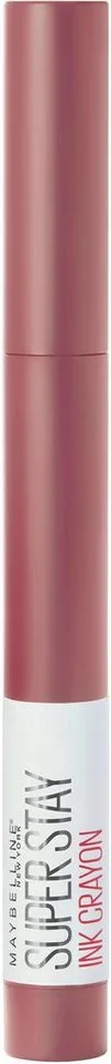 Lippenstift SUPER STAY INK CRAYON, matter Lippenstift in klassisch origineller Stiftform fra Maybelline i Brun – produktbillede 4 af 5