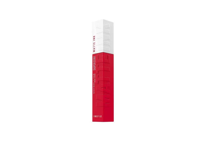Lippenstift SUPER STAY MATTE INK LIPPENSTIFT, mattes Finish und hält bis zu 16 Stunden de Maybelline en Rouge – photo du produit 3 sur 4