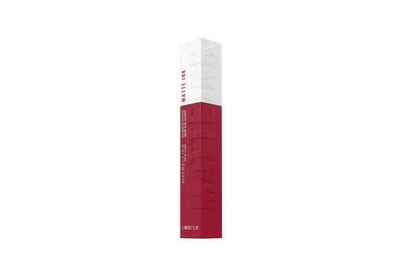 Lippenstift SUPER STAY MATTE INK LIPPENSTIFT, mattes Finish und hält bis zu 16 Stunden von Maybelline in Rot – Produktfoto 3 von 4