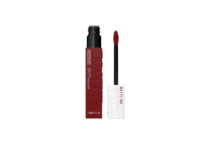 Lippenstift SUPER STAY MATTE INK LIPPENSTIFT, mattes Finish und hält bis zu 16 Stunden by Maybelline in Red – product photo 1 of 4