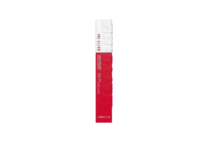 Lippenstift SUPER STAY MATTE INK LIPPENSTIFT, mattes Finish und hält bis zu 16 Stunden de Maybelline en Rouge – photo du produit 2 sur 4