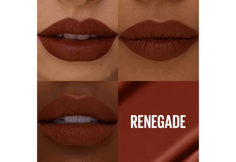 Lippenstift SUPER STAY MATTE INK LIPPENSTIFT, mattes Finish und hält bis zu 16 Stunden fra Maybelline i Brun – produktbillede 4 af 4