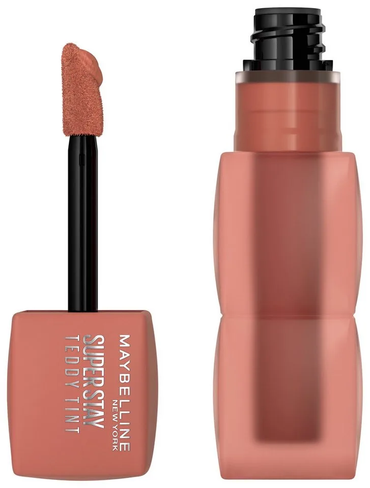 Lippenstift SUPER STAY TEDDY TINT LIPPENSTIFT, mit weichem Teddy-Applikator de Maybelline en Beige – photo du produit 1 sur 4